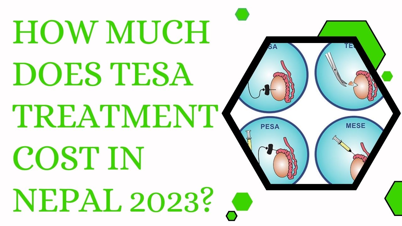 How much does TESA treatment cost in Nepal 2023?